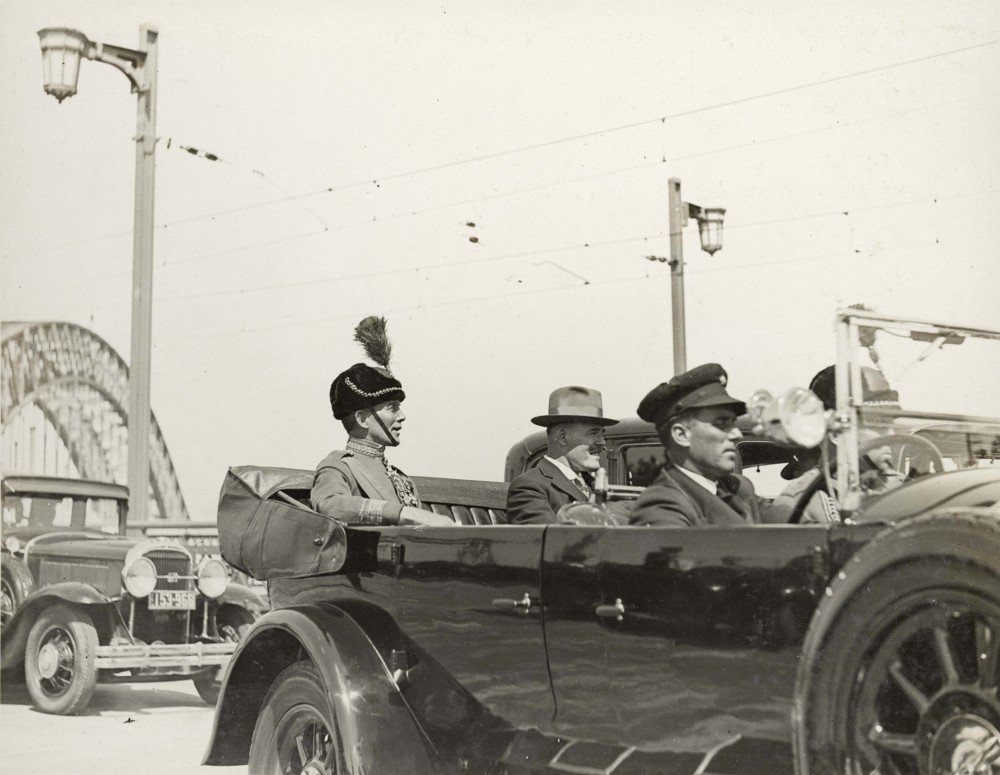 Sir Philip Game and Mr.J.T. Lang, Sydney (c. 1932)