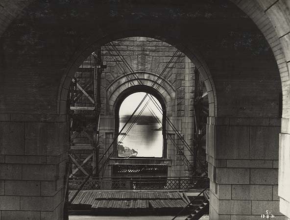 Sydney Harbour Bridge Transverse Archways through Pylon Tower (c. 1931)