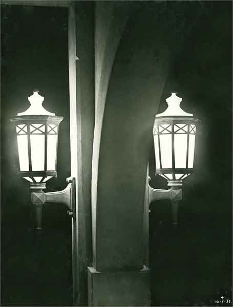 Ornamental Lanterns at Bridge Stairs, Sydney Harbour (c. 1932)