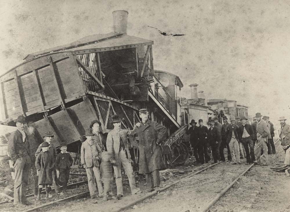 Derailment at Campbelltown (1884)