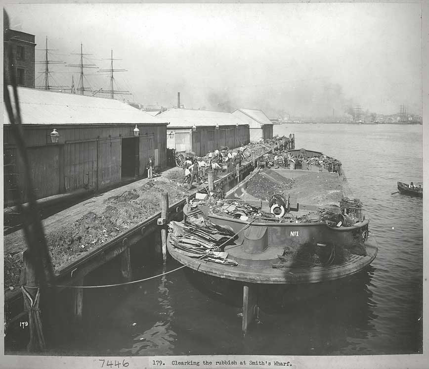Smiths Wharf, 1900, Milsons Point (c. 1900)