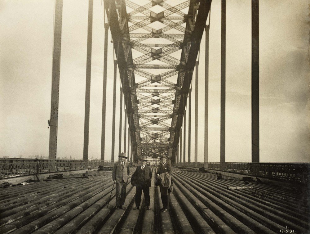 Roadway Deck Troughing, Sydney Harbour (c. 1931)
