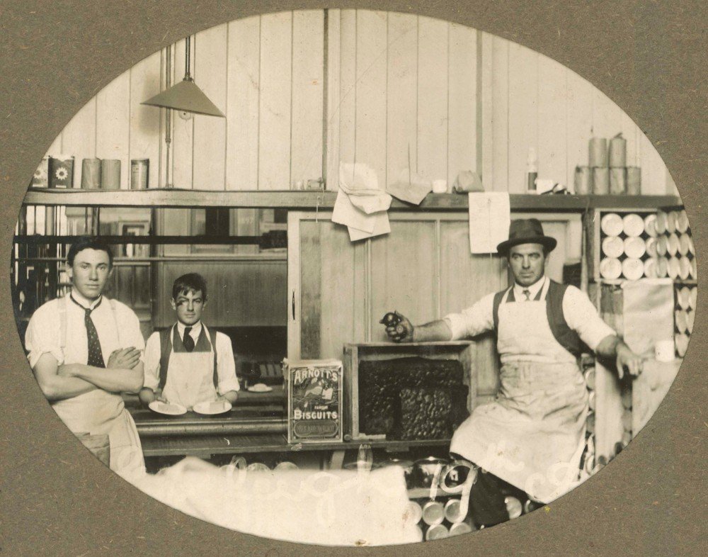 Eveleigh Workshops during the 1917 railway strike