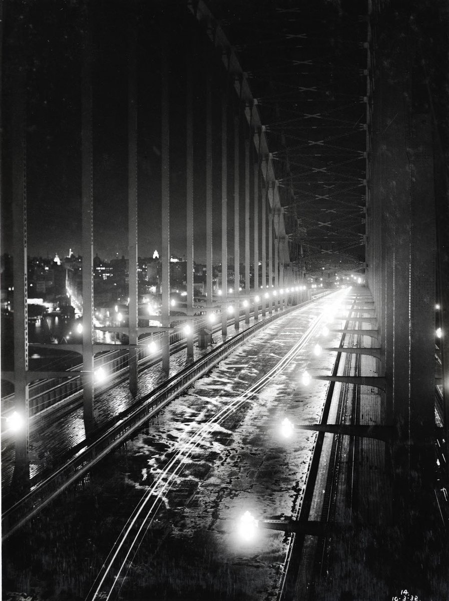 Sydney Harbour Bridge - Deck Illuminated (c. 1932)