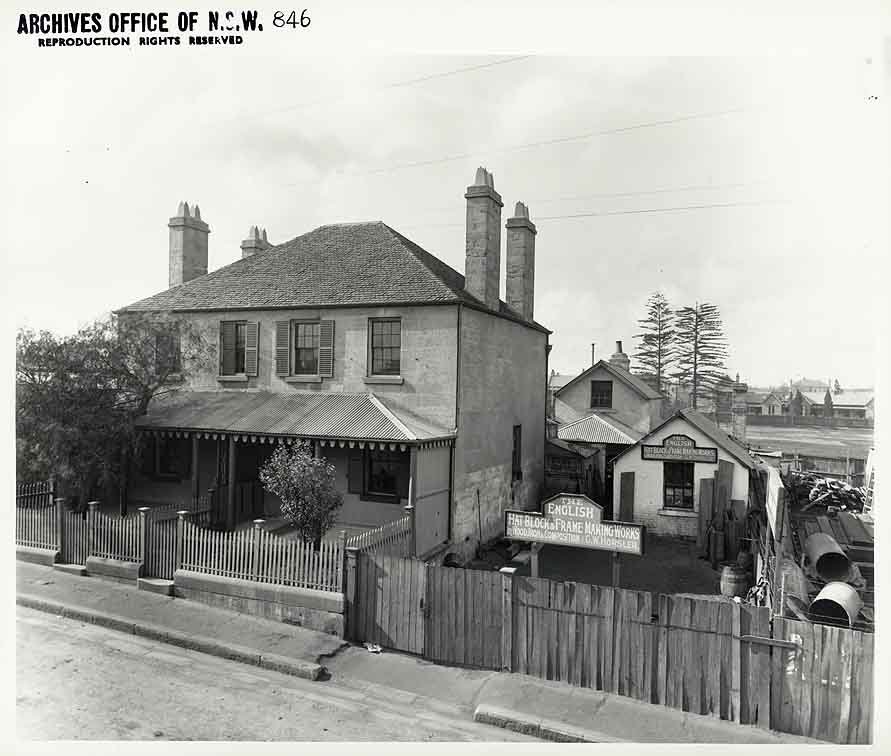 Property of G.W. Horsler, Baptist Street, Redfern (c. 1908)