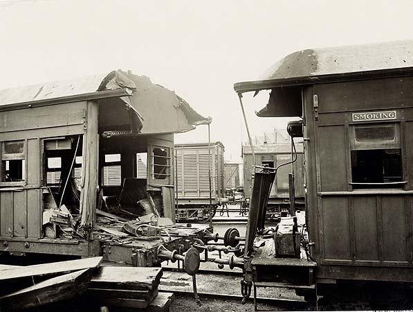 Derailment in Sydney, 1928, Sydney city centre
