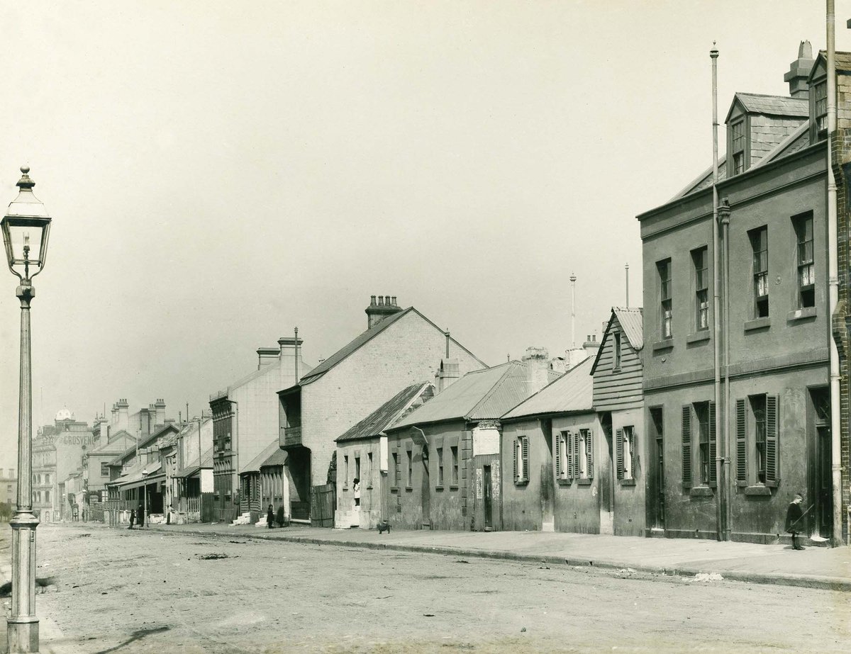 Princes Street, Sydney, The Rocks (1901–09)