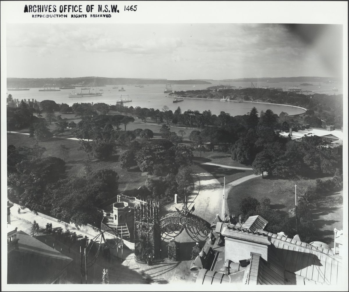 Over the Conservatorium, Sydney 1901, Sydney city centre (1901–05)