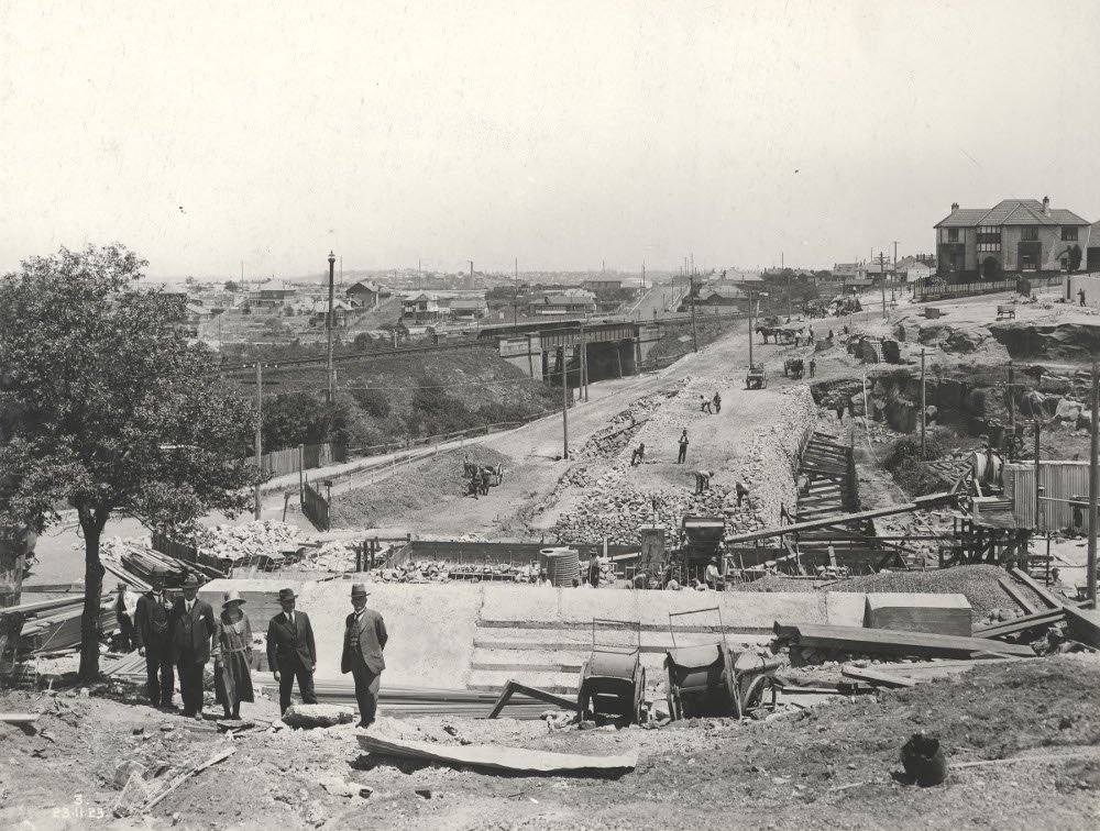 Towards Bay Road Station, 1923, Sydney Harbour (c. 1923)