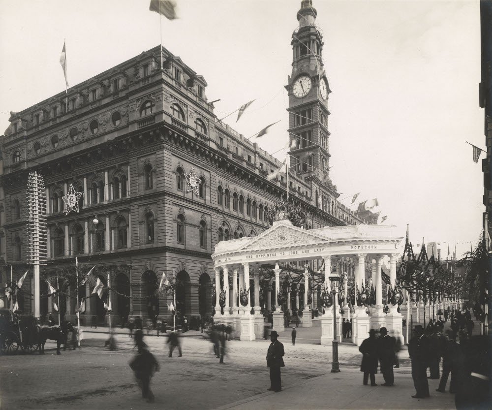 Federation decorations, 1901