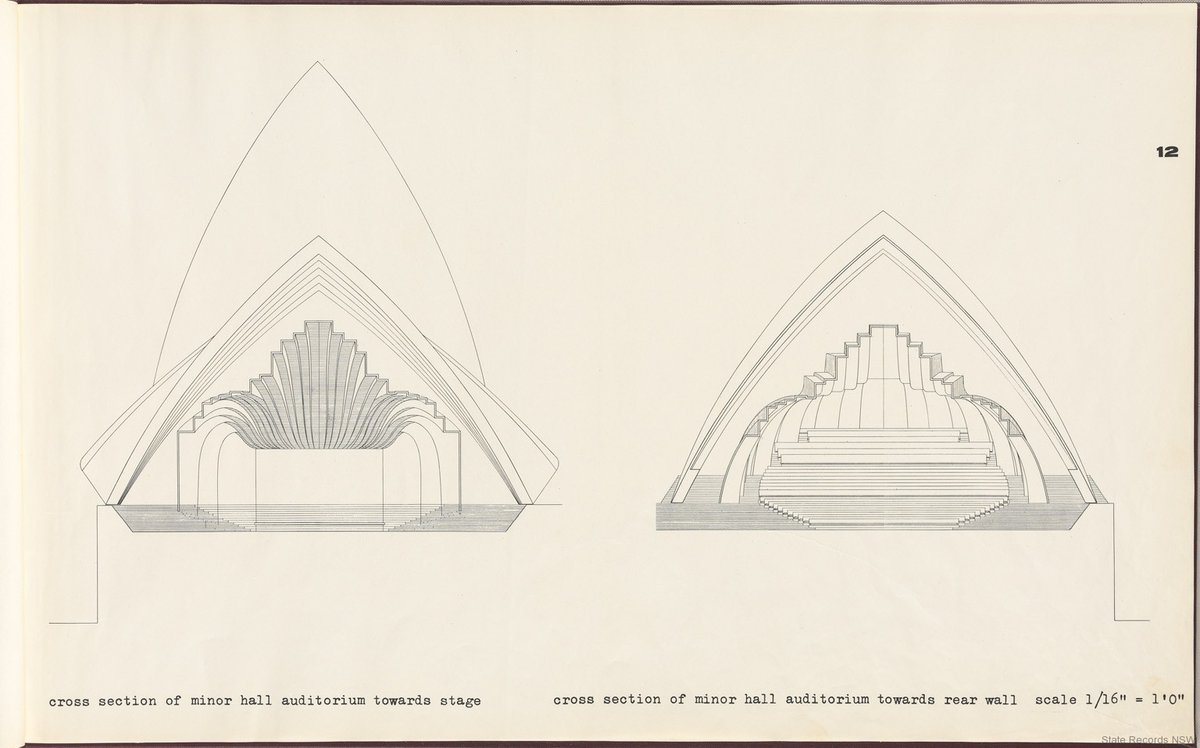 Cross Section (Sydney Opera House), Sydney city centre (1962)