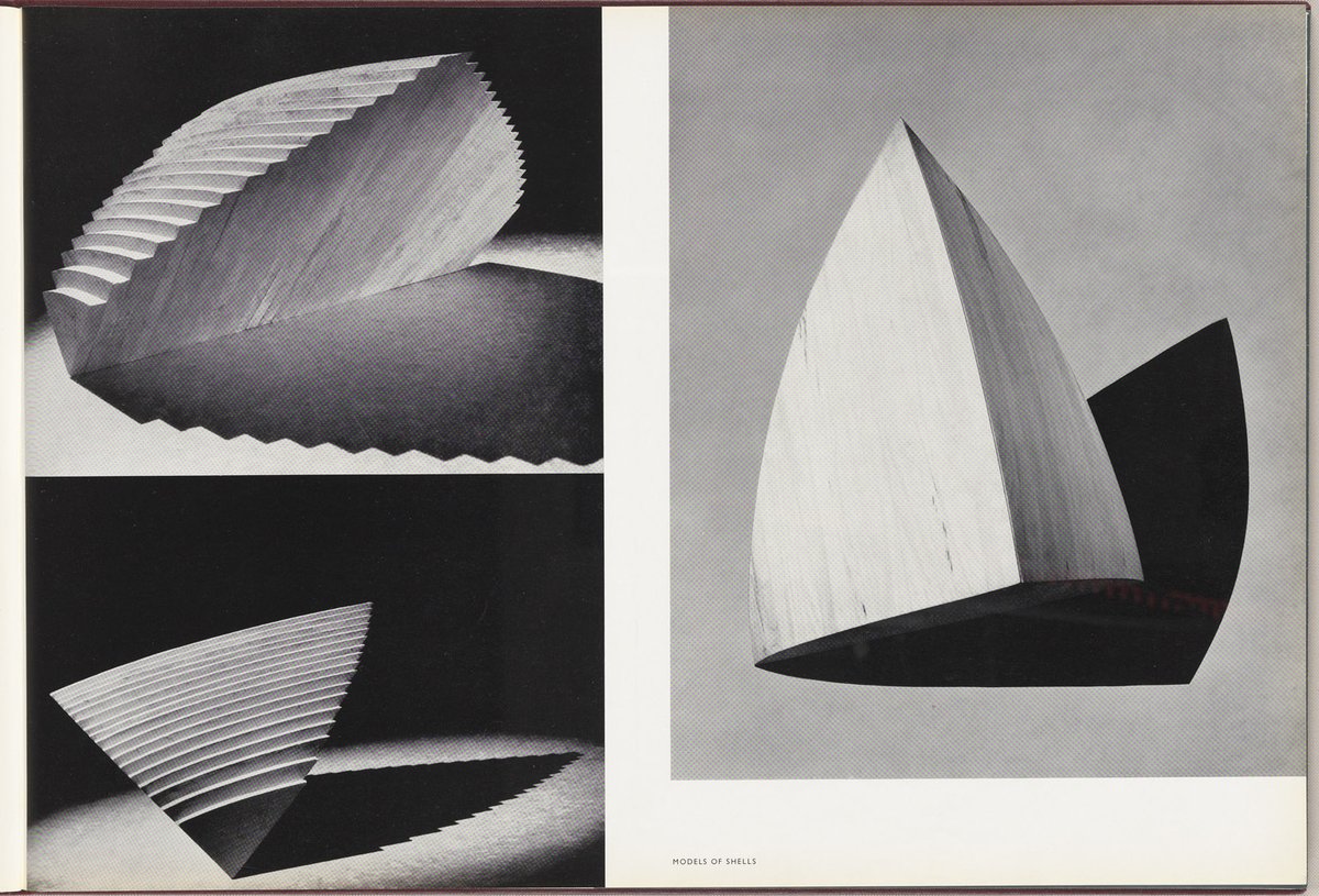 Model of Shells (Sydney Opera House), Sydney city centre (1958)