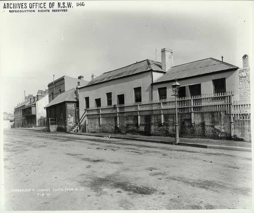 Cumberland Street, The Rocks 1901