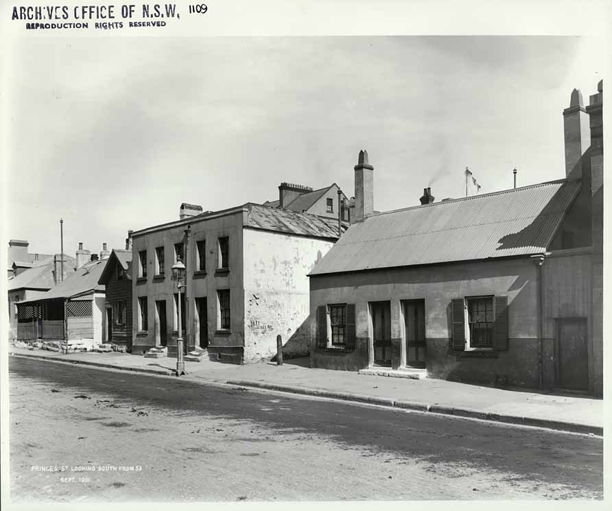 Princes Street, The Rocks 1901 (1901–09)