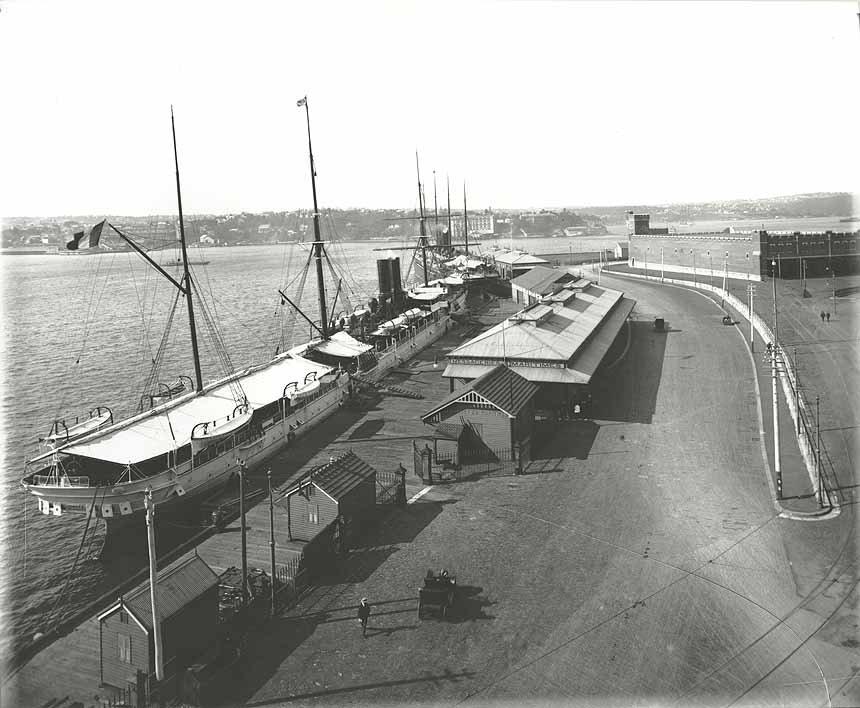 Bennelong Point, c.1906, Sydney city centre (c. 1906)