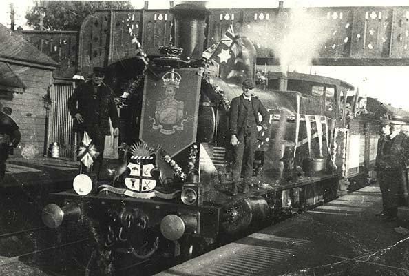 Railway Station - Penrith, 1911