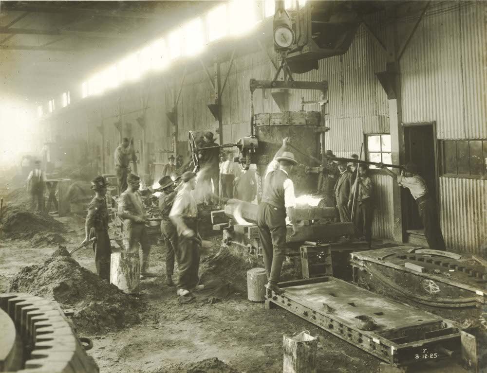 Hadfields Works - Alexandria, 1925