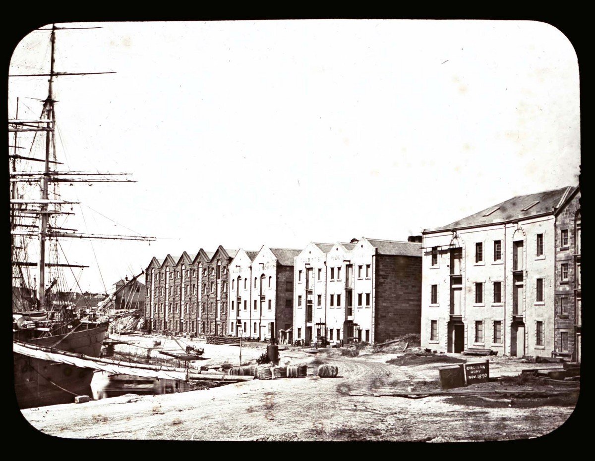 Circular Quay, 1870 (1871)
