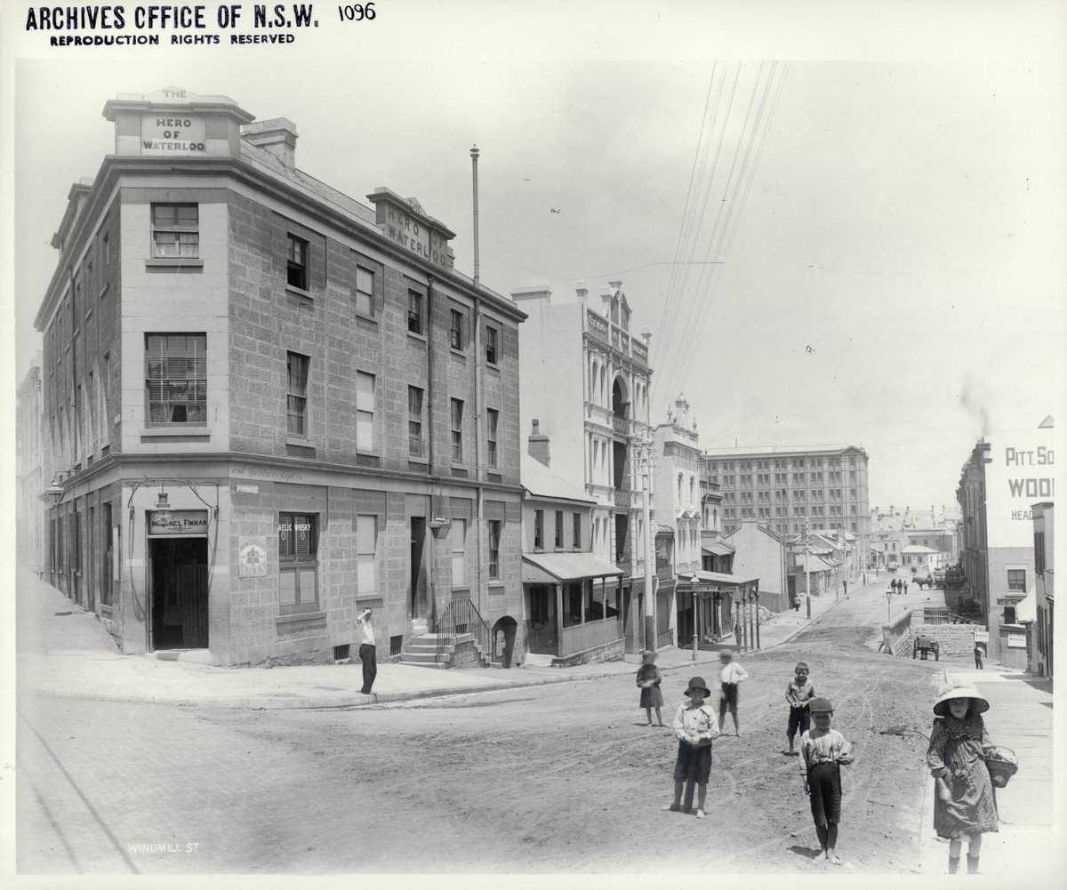 The Hero of Waterloo in The Rocks, Millers Point (1901)