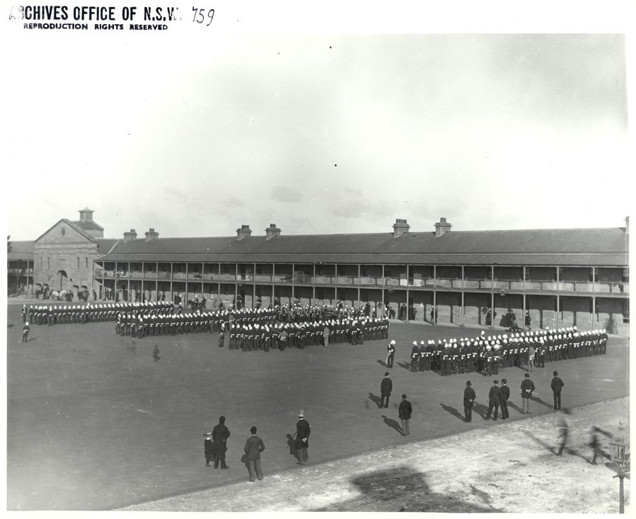 Victoria Barracks c.1900, Paddington (c. 1900)
