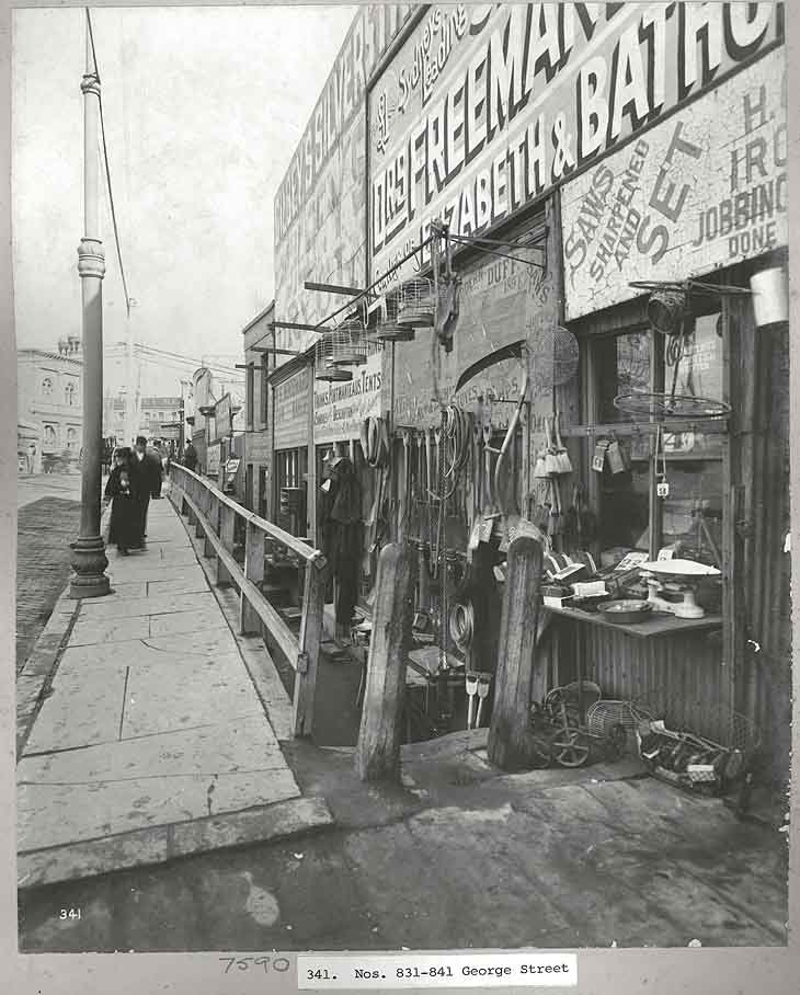George Street, 1900, Sydney city centre (c. 1900)