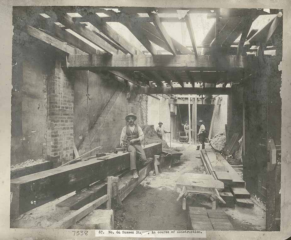 In Sussex Street, 1900, Sydney city centre (c. 1900)
