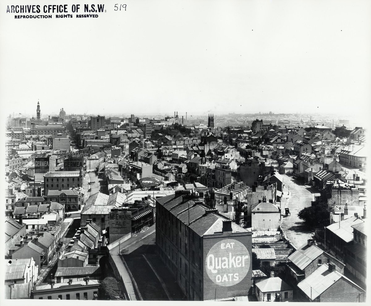 View of Sydney (from The Rocks) (1904)