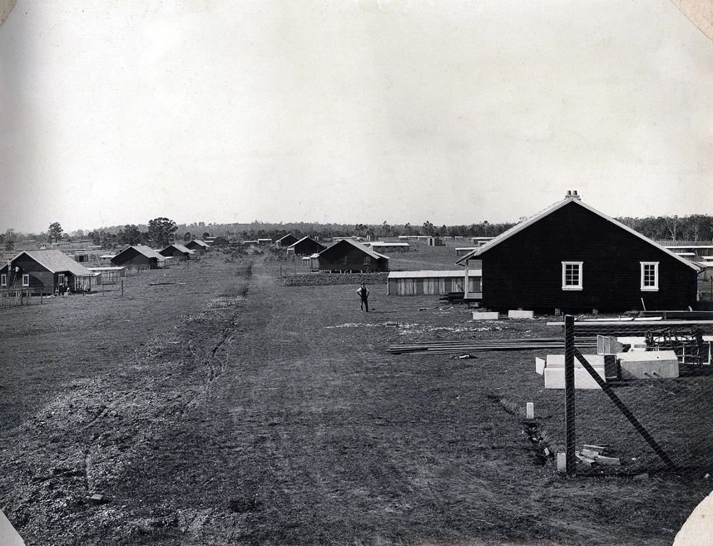 Main street of settlement, 1921