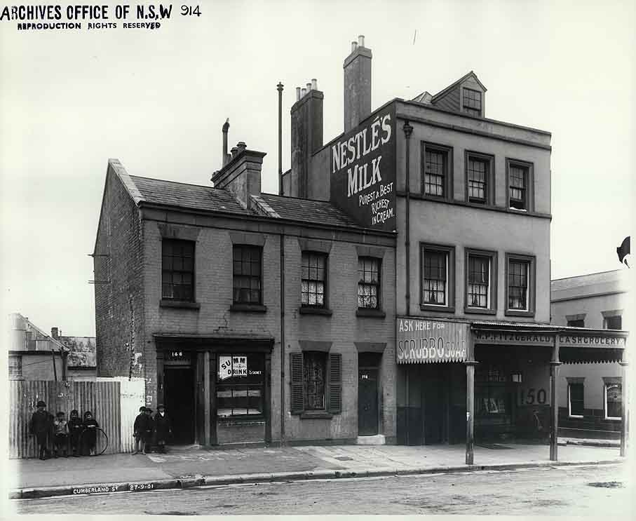 146-150 Cumberland Street, The Rocks (1901)