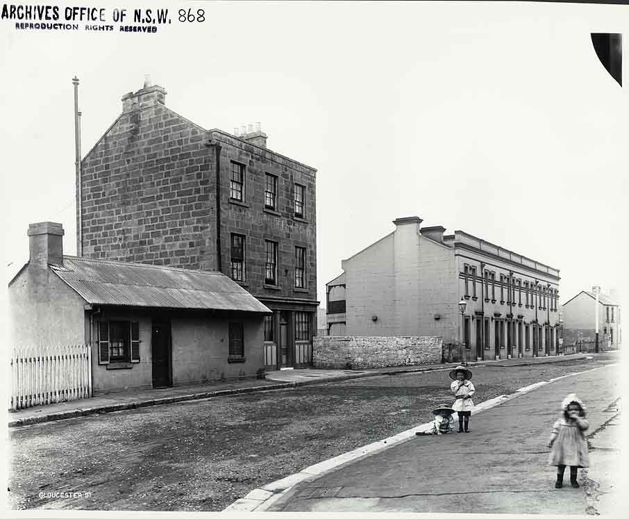 Ship & Mermaid Hotel, The Rocks (1901)