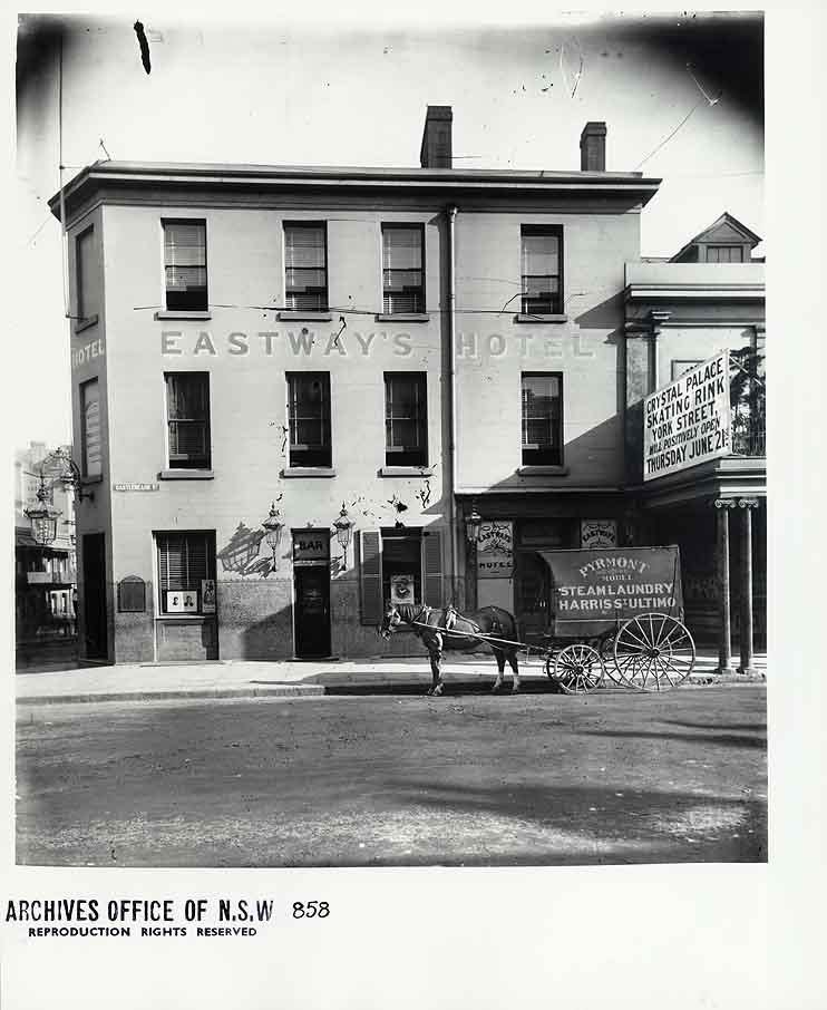Eastways Hotel, Sydney, Sydney city centre (1888)