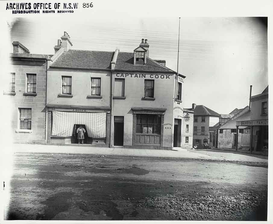 Captain Cook Hotel, The Rocks (1887–89)
