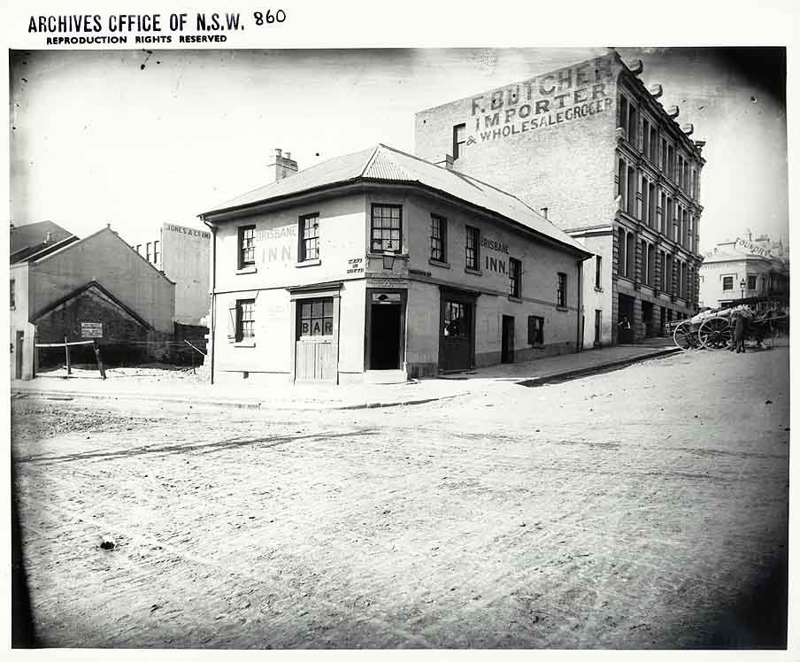 Brisbane Inn, Sydney, Sydney city centre (c. 1888)