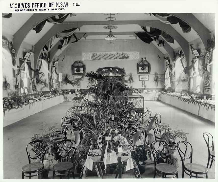 Flower show, 1891, Sydney