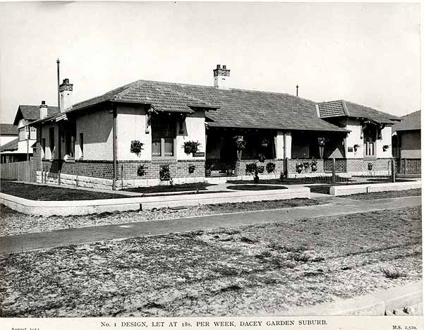 Daceyville house, 1913 - rent 18s