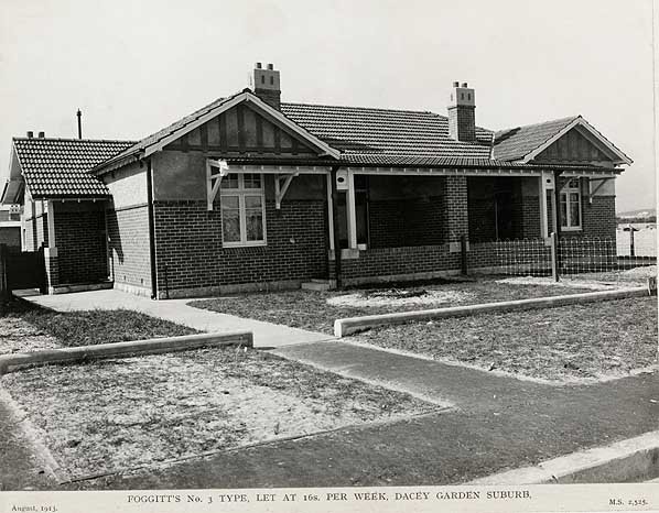 Daceyville house, 1913 - rent 16s