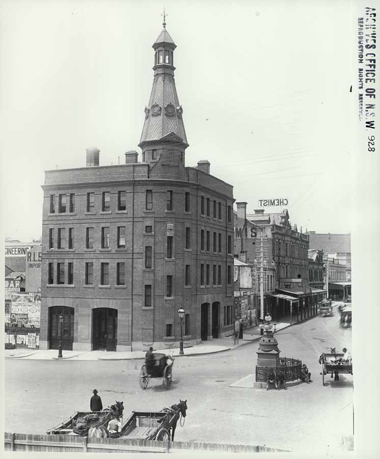 Metropolitan Fire Station No 3, Circular Quay, 1890 (c. 1890)