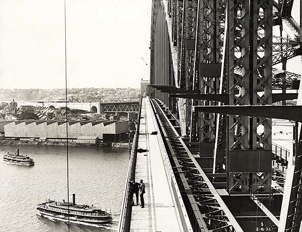 View from the top, Sydney Harbour (c. 1931)