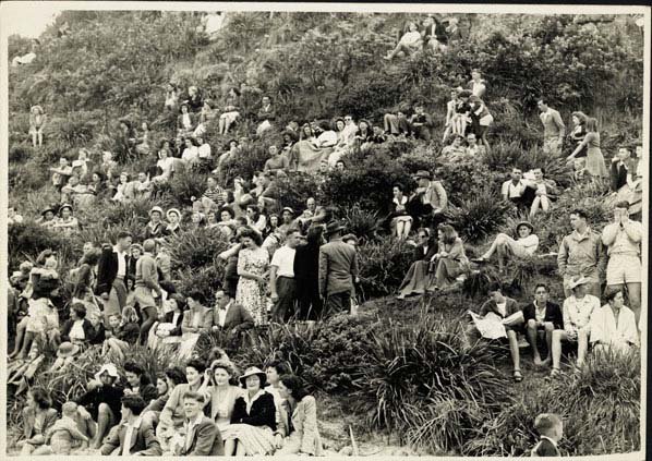 Garie Beach Surf Carnival, 1946, Sutherland