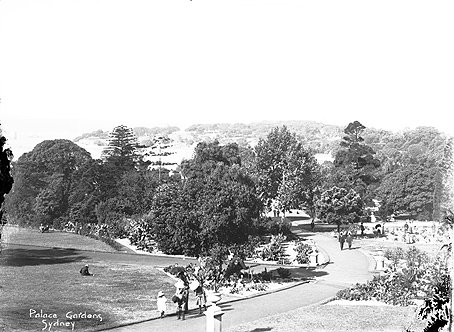Palace Gardens, 1908, Sydney city centre (c. 1908)