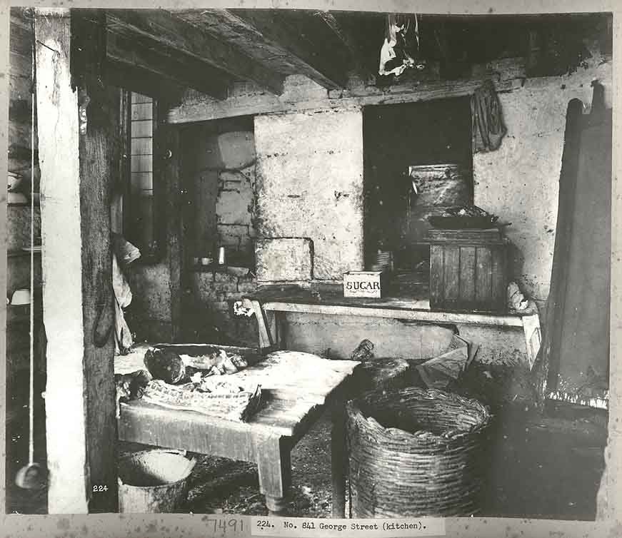 A Sydney kitchen, 1900, Sydney city centre (c. 1900)
