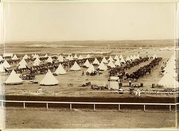 Bushmens Contingent Camp, Kensington (c. 1900)
