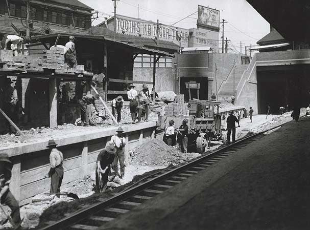 Railway Staton - Newtown (c. 1927)