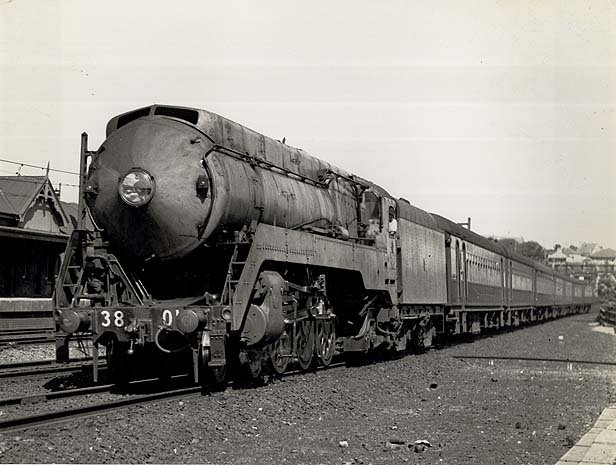 Railway Station - Stanmore, 1945
