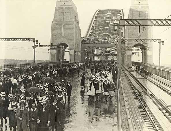 Sydney Harbour Bridge celebrations (c. 1932)