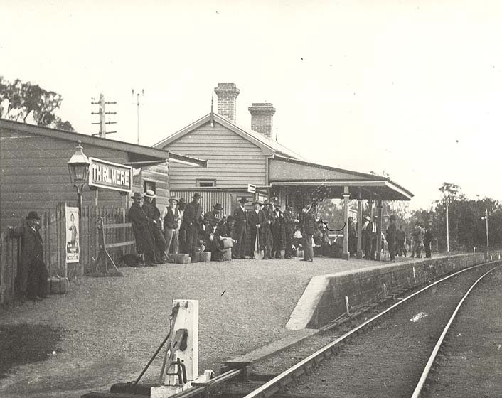 Railway Station - Thirlmere, c. 1900