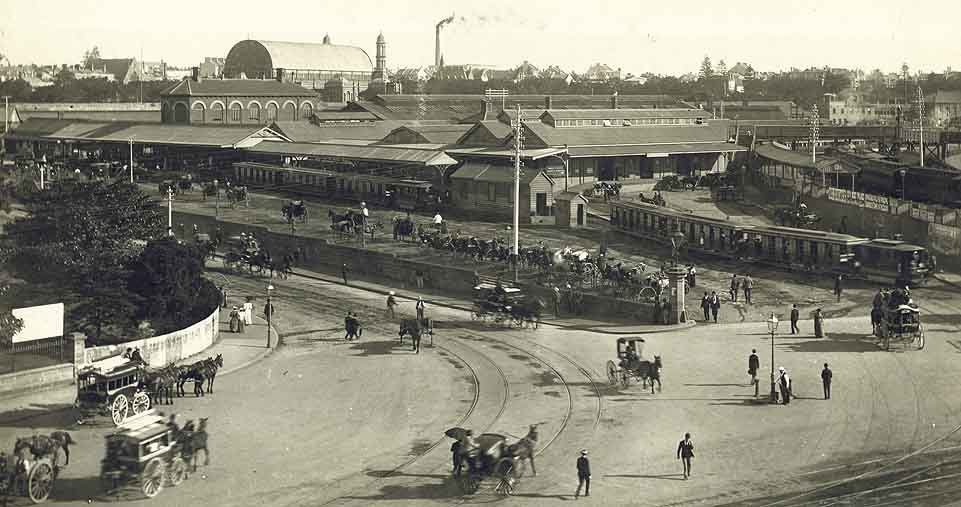 Central Railway Station, Sydney, Haymarket (1890)