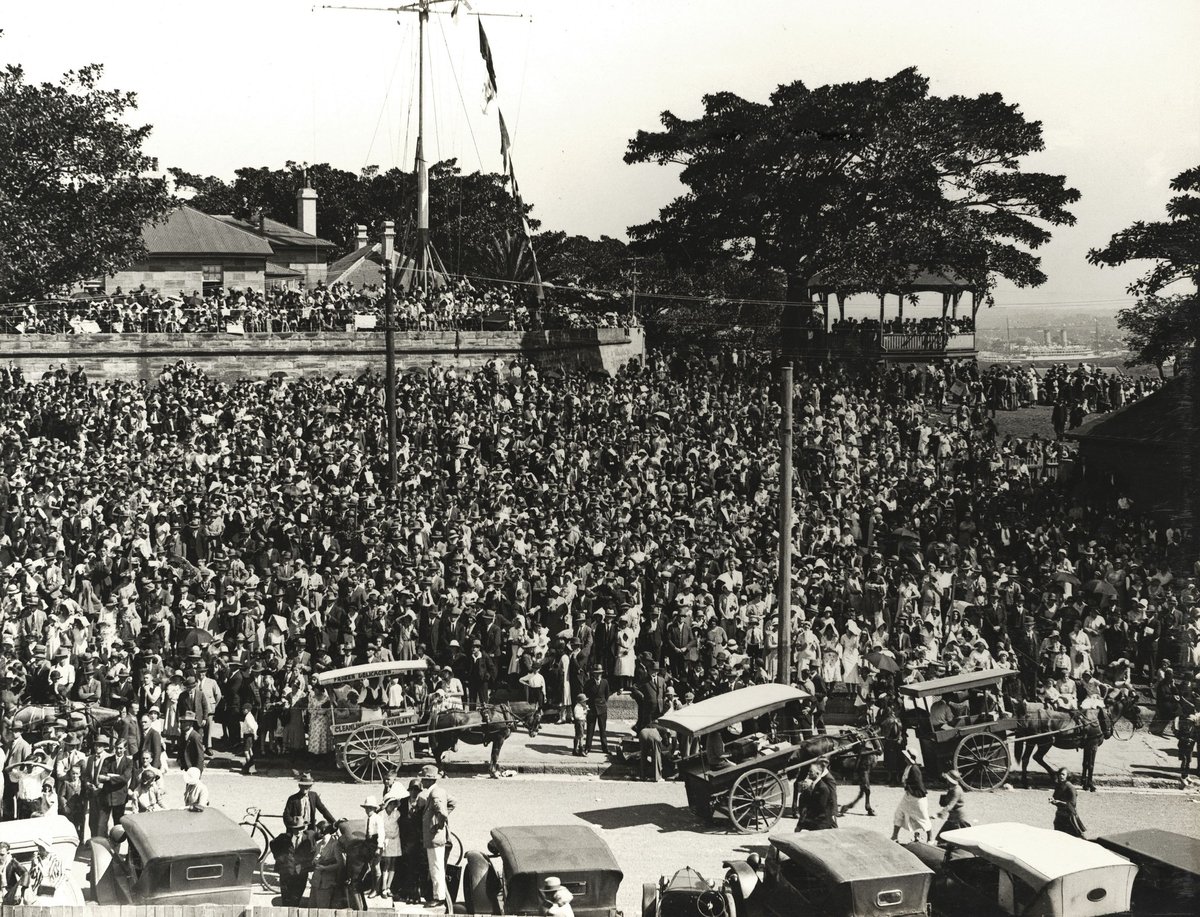 Observatory Park, Millers Point (c. 1932)
