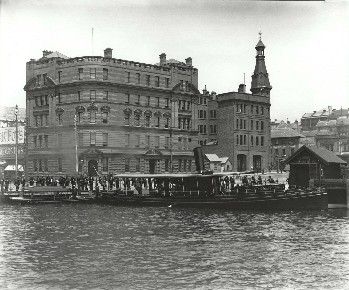 The Lady Hopetoun, Circular Quay (1904)