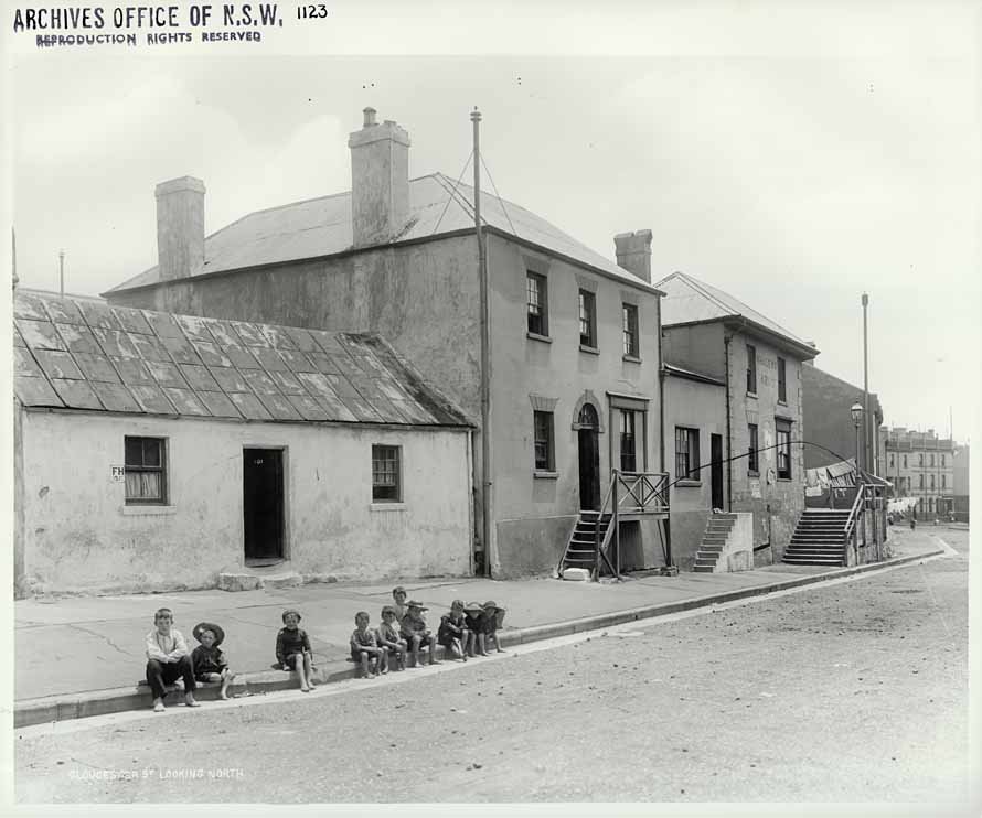 Gloucester Street, The Rocks c.1901 (c. 1901)